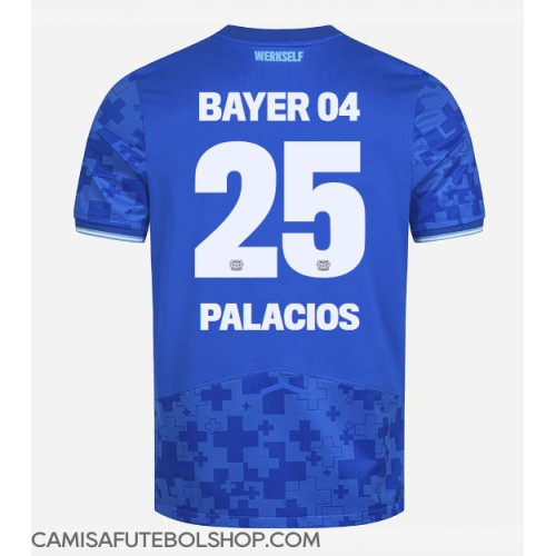 Camisa de time de futebol Bayer Leverkusen Exequiel Palacios #25 Replicas 3º Equipamento 2025-26 Manga Curta